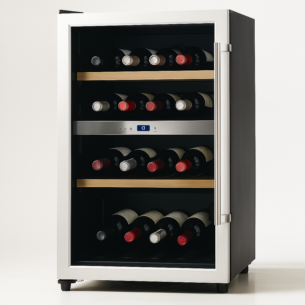VinVibe Compact Chill 24-Bottle Wine Cooler