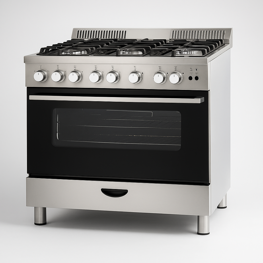 FerroHeat Classic 6-Burner Gas Range
