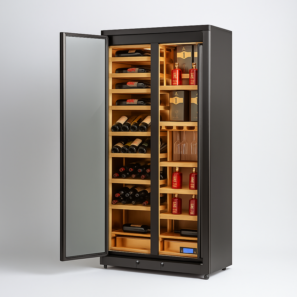 Cellaro Prestige Dual-Zone Wine Cabinet