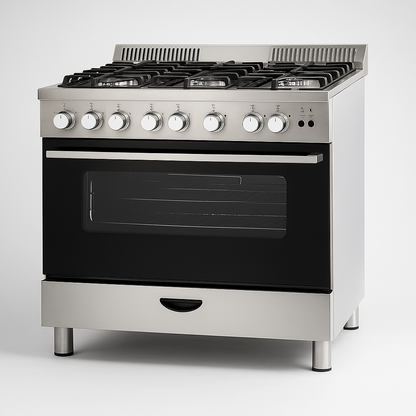 FerroHeat Classic 6-Burner Gas Range