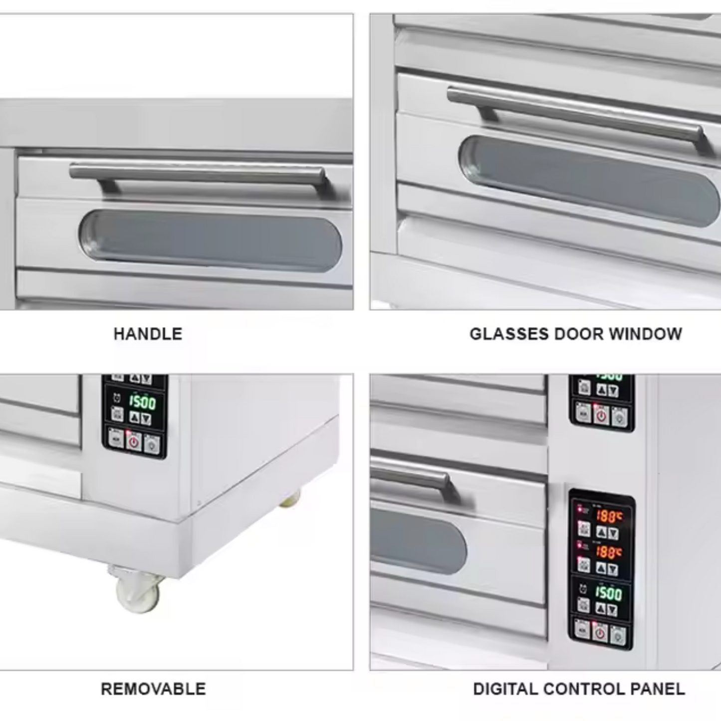 BakerPro TriDeck Digital Electric Oven