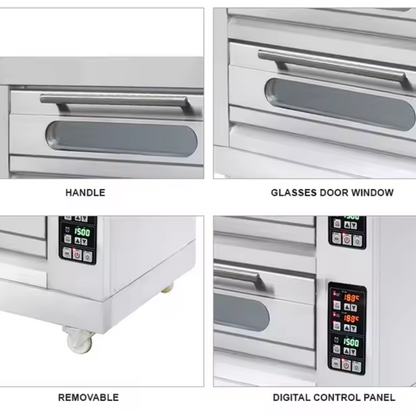 BakerPro TriDeck Digital Electric Oven