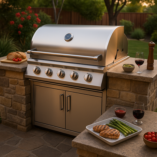 Summit Pro 5-Burner Built-In Gas Grill – SP500SS