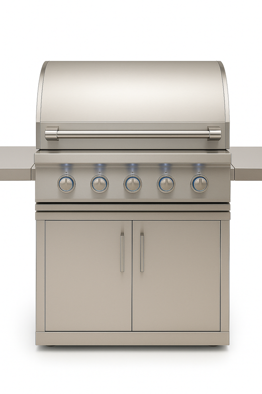 Titan Forge 42" 5-Burner Premium Built-In Gas Grill with Rotisserie – TF-G4200