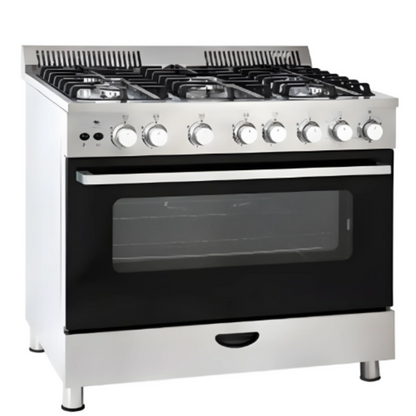 FerroHeat Classic 6-Burner Gas Range