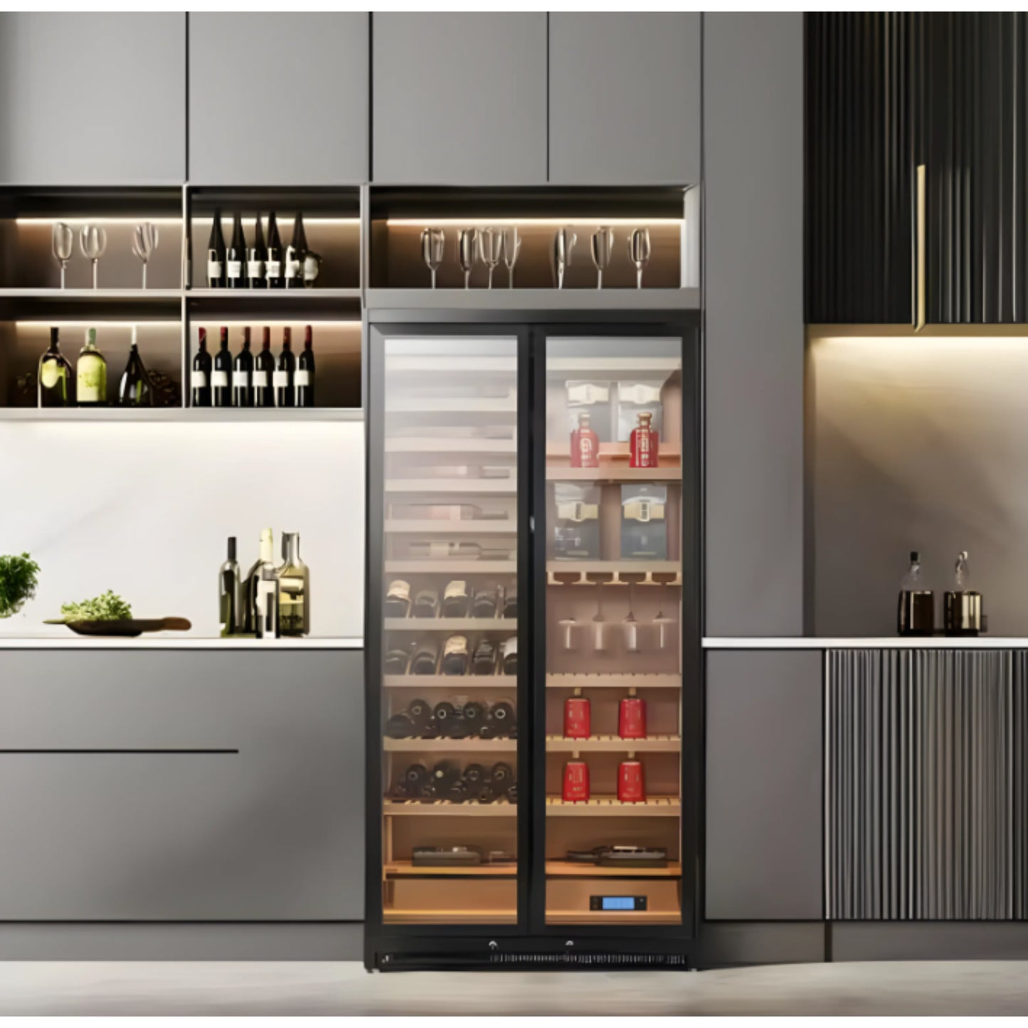 Cellaro Prestige Dual-Zone Wine Cabinet